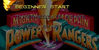 Mighty Morphin Power Rangers Sega CD Screenshot