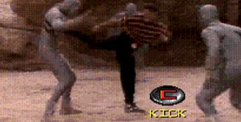 Mighty Morphin Power Rangers Sega CD Screenshot
