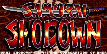 Samurai Shodown Sega CD Screenshot