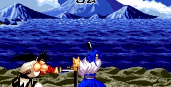 Samurai Shodown Sega CD Screenshot