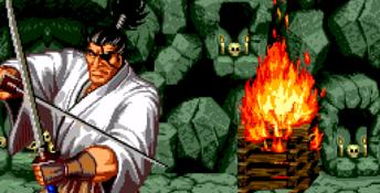 Samurai Shodown Sega CD Screenshot