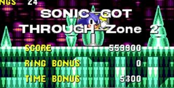 Sonic CD Sega CD Screenshot