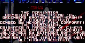The Terminator Sega CD Screenshot