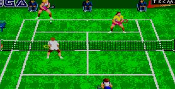 Andre Agassi Tennis Sega Master System Screenshot