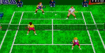 Andre Agassi Tennis Sega Master System Screenshot