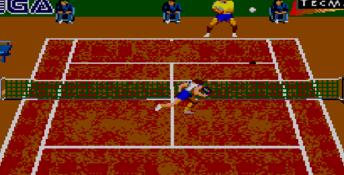 Andre Agassi Tennis Sega Master System Screenshot