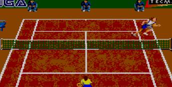 Andre Agassi Tennis Sega Master System Screenshot