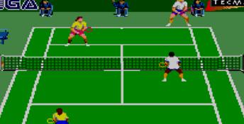 Andre Agassi Tennis Sega Master System Screenshot