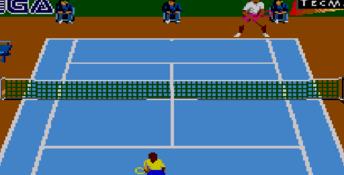 Andre Agassi Tennis Sega Master System Screenshot