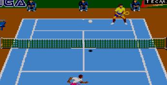 Andre Agassi Tennis Sega Master System Screenshot
