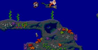Ariel The Little Mermaid Sega Master System Screenshot