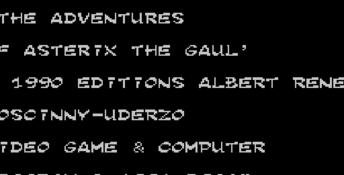 Asterix Sega Master System Screenshot