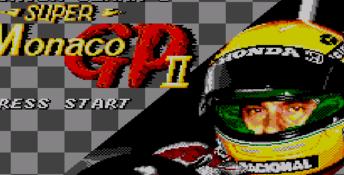 Ayrton Senna's Super Monaco GP 2 Sega Master System Screenshot