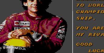 Ayrton Senna's Super Monaco GP 2 Sega Master System Screenshot