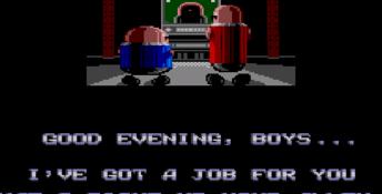 Bonanza Bros Sega Master System Screenshot