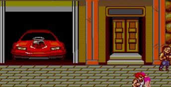 Double Dragon Sega Master System Screenshot