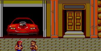 Double Dragon Sega Master System Screenshot