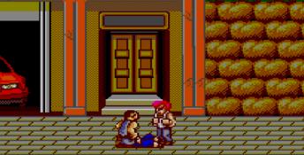 Double Dragon Sega Master System Screenshot