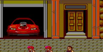 Double Dragon Sega Master System Screenshot