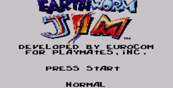 Earthworm Jim Sega Master System Screenshot