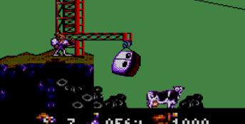 Earthworm Jim Sega Master System Screenshot