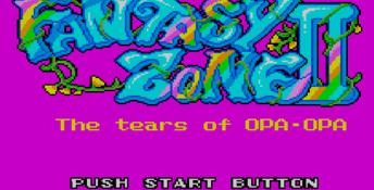 Fantasy Zone II: The Tears of Opa-Opa Sega Master System Screenshot