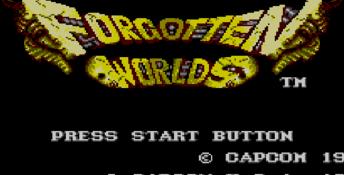 Forgotten Worlds Sega Master System Screenshot