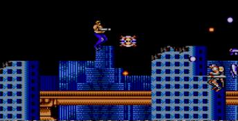 Forgotten Worlds Sega Master System Screenshot