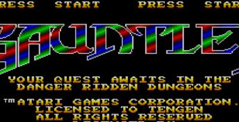 Gauntlet Sega Master System Screenshot