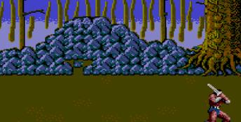 Golden Axe Sega Master System Screenshot