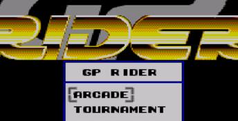 GP Rider Sega Master System Screenshot