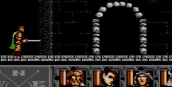 Heroes of the Lance Sega Master System Screenshot