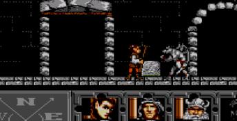 Heroes of the Lance Sega Master System Screenshot