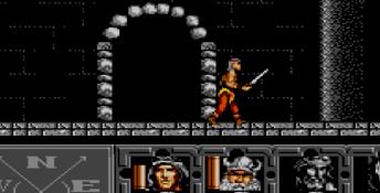 Heroes of the Lance Sega Master System Screenshot