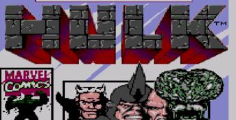 The Incredible Hulk Sega Master System Screenshot