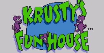 Krusty's Fun House Sega Master System Screenshot