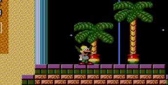 Krusty's Fun House Sega Master System Screenshot