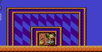 Krusty's Fun House Sega Master System Screenshot