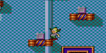 Krusty's Fun House Sega Master System Screenshot