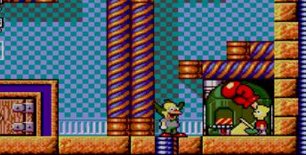 Krusty's Fun House Sega Master System Screenshot