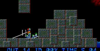 Lemmings Sega Master System Screenshot