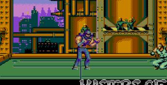 Masters of Combat Sega Master System Screenshot
