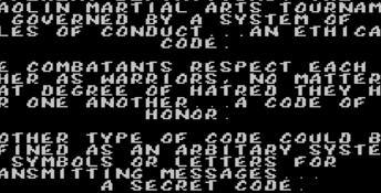 Mortal Kombat Sega Master System Screenshot