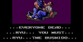 Ninja Gaiden Sega Master System Screenshot