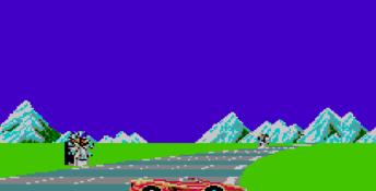 OutRun (1986) Sega Master System Screenshot