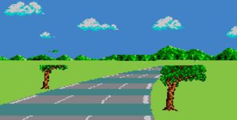 OutRun (1986) Sega Master System Screenshot