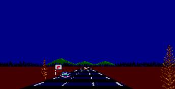 OutRun (1986) Sega Master System Screenshot