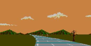 OutRun (1986) Sega Master System Screenshot
