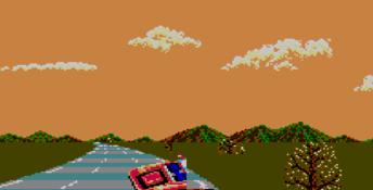 OutRun (1986) Sega Master System Screenshot