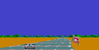 OutRun (1986) Sega Master System Screenshot